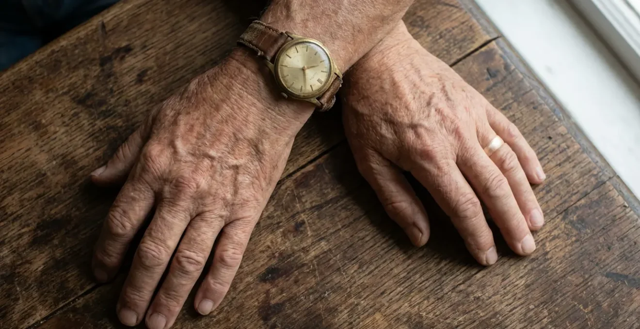 Détail photographique montrant l'impact temporel des accessoires sur une image